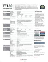 2017 White MITSUBISHI FUSO FE130