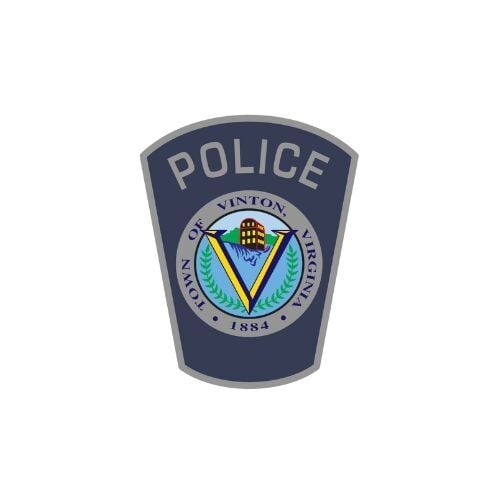 Vinton police patch
